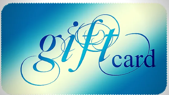 Bono de regalo de tienda favorita